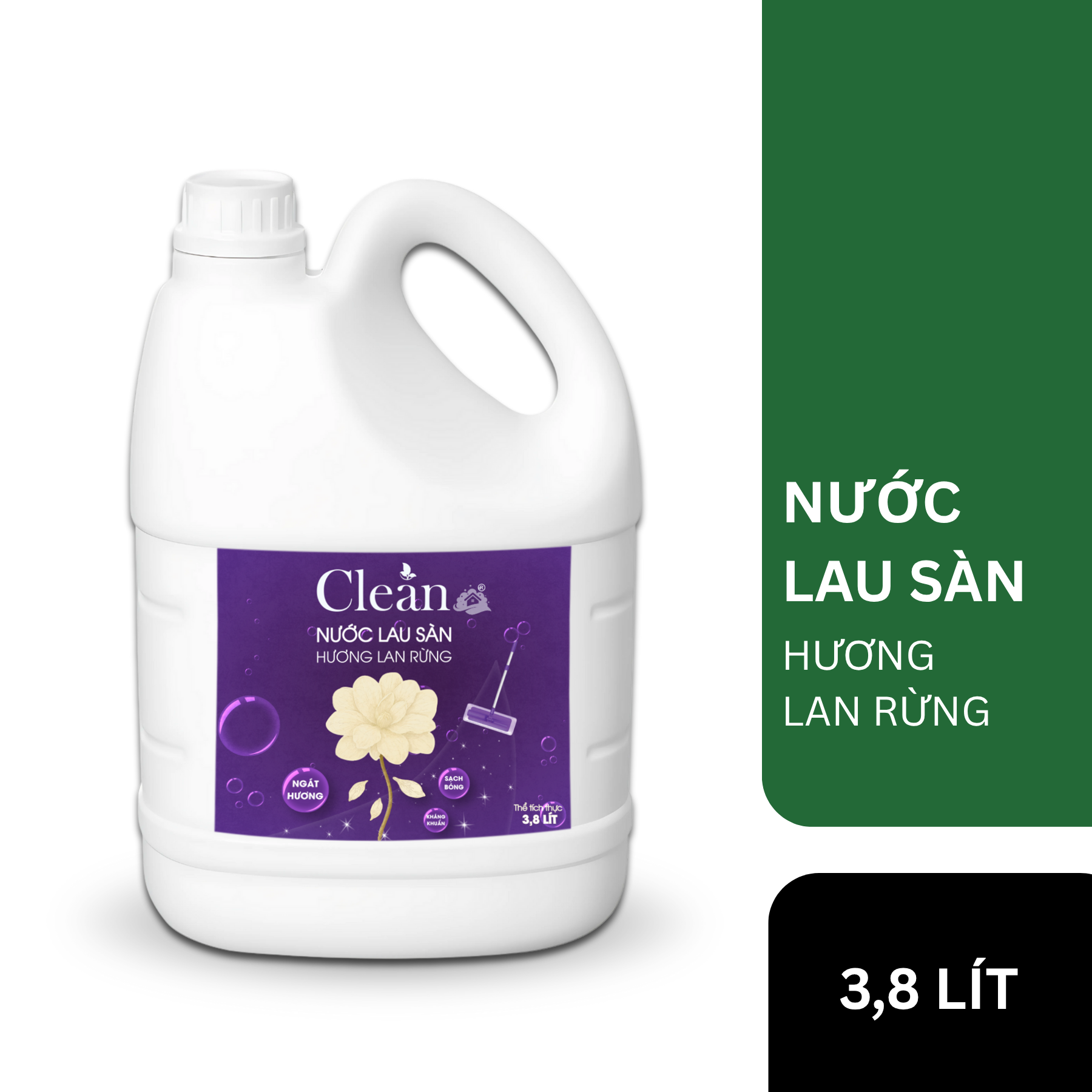 Nước lau sàn Hương lan rừng - 3.8L